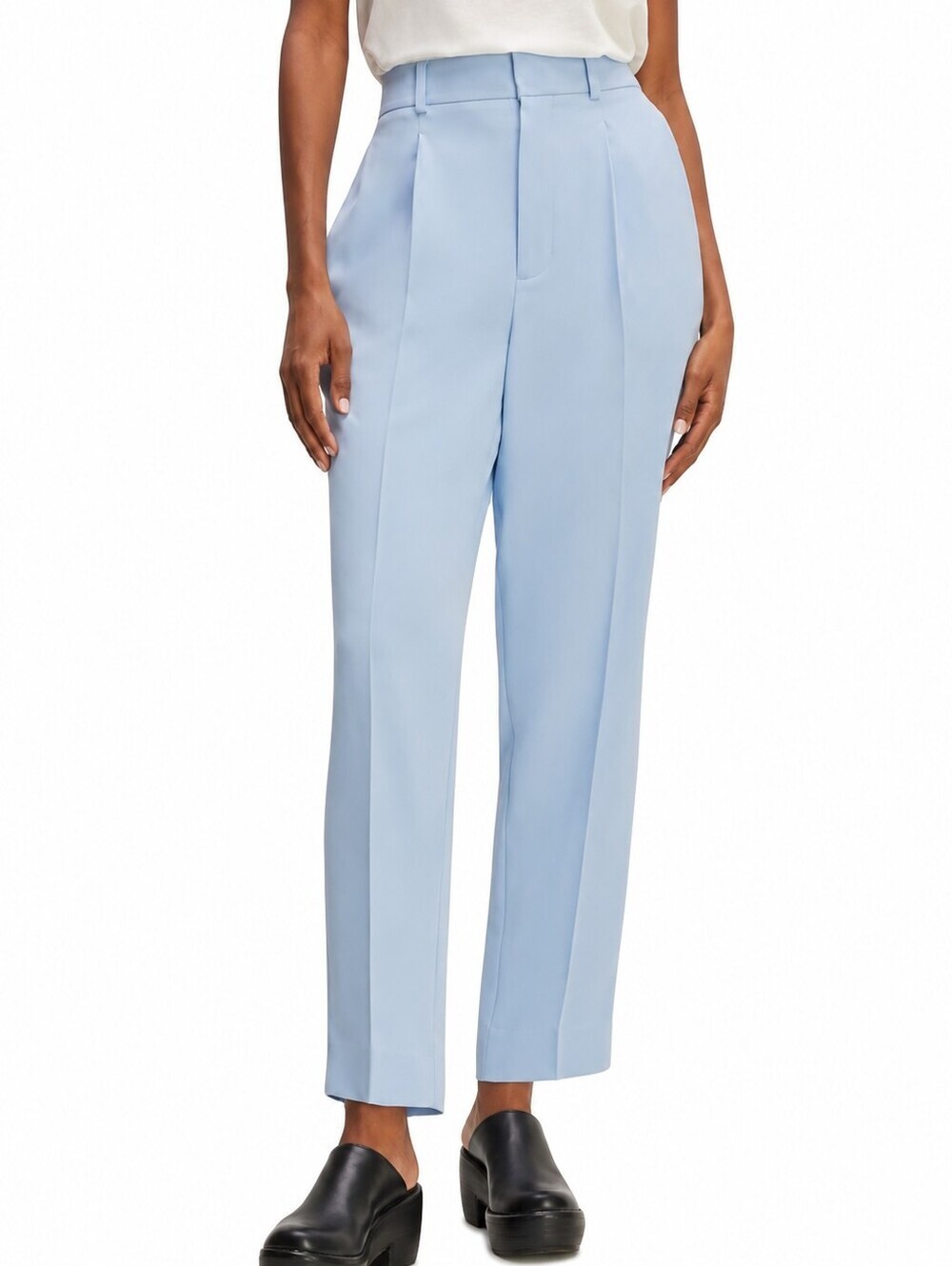 Everlane The Japanese GoWeave Way-High Tapered Pant Womens 8 Blue